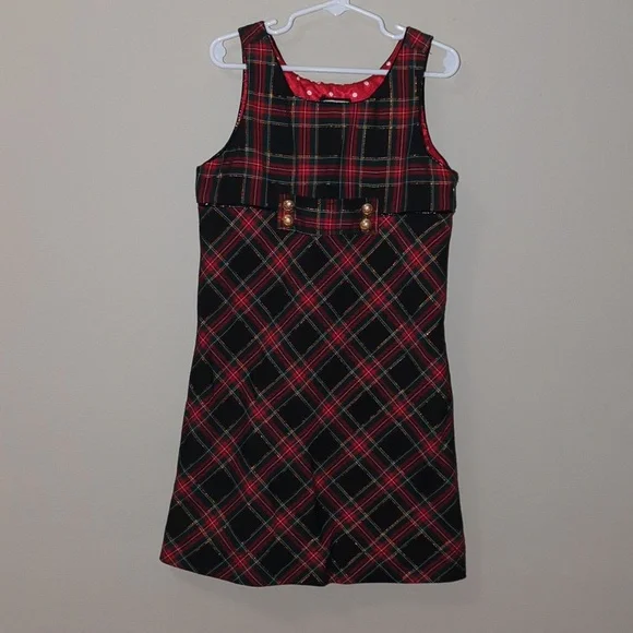 childrens place holiday dresses Girls Christmas Long Sleeve Holiday V-Waist Dress - PINK